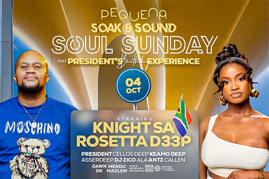 SOAK & SOUND SOUL SUNDAY